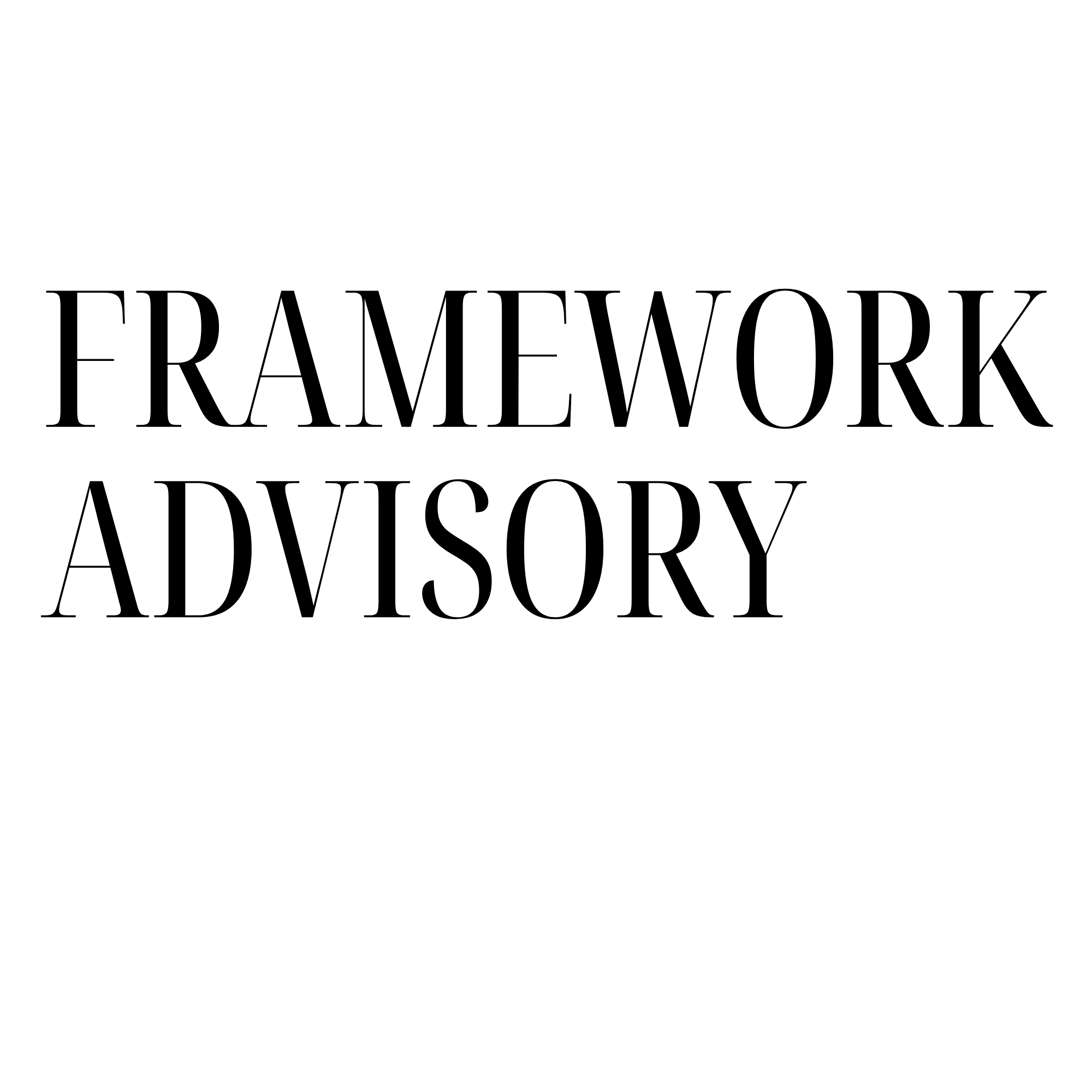 Framework Advisory